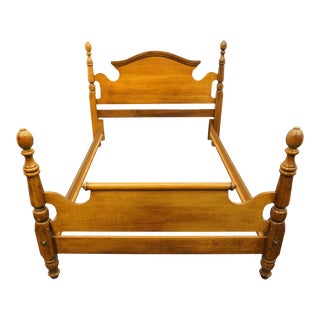 High End Rustic Colonial Style Maple Full Size Bed 6455-50 For Sale