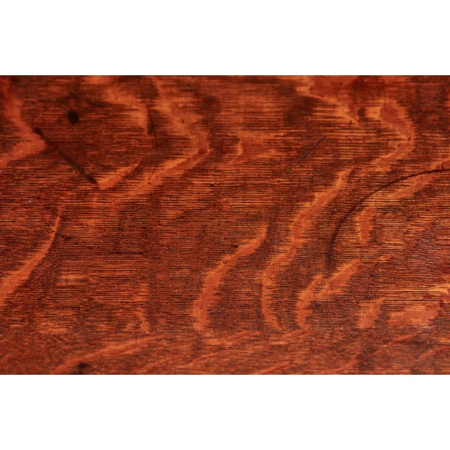 Antique Oak Arts & Crafts Sideboard For Sale - Image 6 of 16