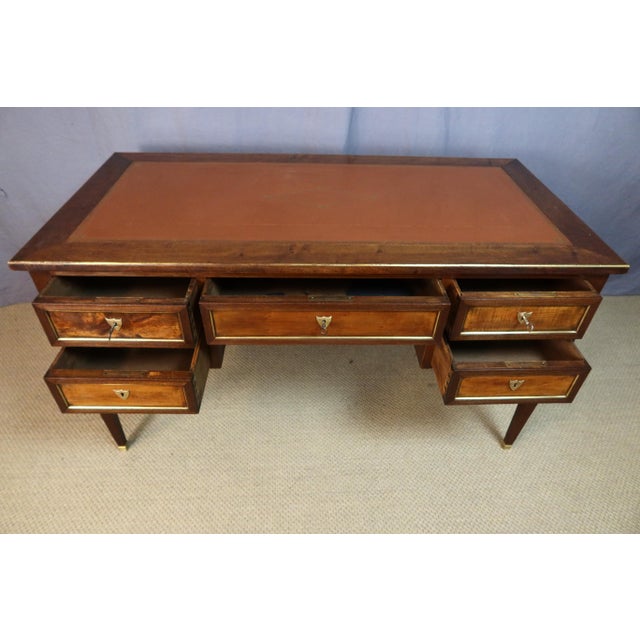 Louis XVI Style Desk, 1890s For Sale - Image 3 of 10