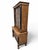Biedermeier Antique Biedermeier Style Walnut Bookcase Vitrine For Sale - Image 3 of 9