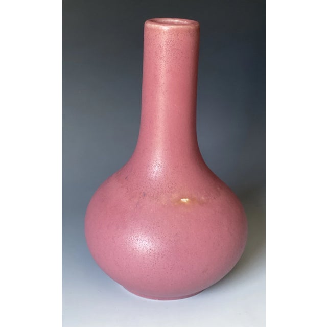Welcome to Celestial Nonesuch For Sale Today: Antique Arts & Crafts Era Mulberry Fulper Glazed Art Pottery Vase Early 20th...
