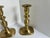 Victorian Antique Victorian Brass Beehive Candlestick Holders | a Pair For Sale - Image 3 of 11