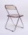 Plastic Vintage Plia Folding Chairs by Giancarlo Piretti for Castelli, 1970s, Set of 3 For Sale - Image 7 of 12