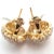 Gold Verdura Vintage Pineapple Diamond Platinum & Yellow Gold Earrings, Pair For Sale - Image 8 of 14