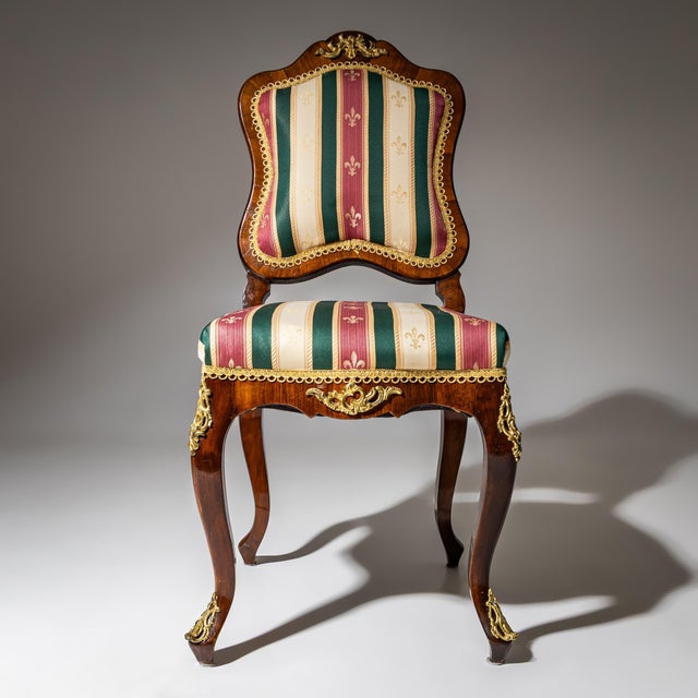 Louis XV Style Chairs, 1970s, Set of 2 For Sale - Image 4 of 8
