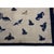 1920s Ivory Scenic Bird of Paradise Antique Chinese Bat Cloud Band Peking Rug For Sale - Image 9 of 11