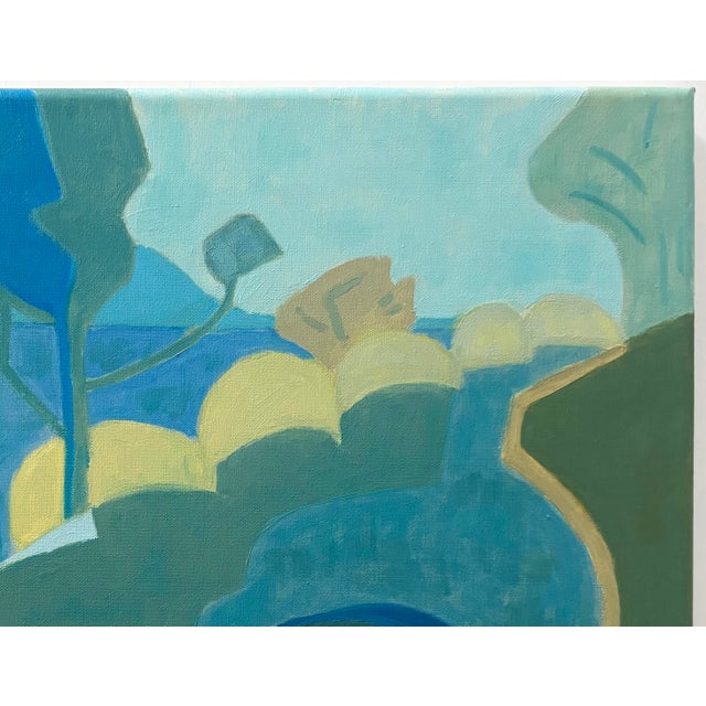 Contemporary “Bayside” Oil on Linen by Nancy M. Vignola - For Sale - Image 3 of 7