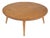 Vintage Russel Wright for Conant Ball Round Maple Coffee Table For Sale
