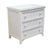 Henry Link Lexington / Henry Link Country Cottage Style 30" White Wicker Three Drawer Nightstand 477-513 For Sale - Image 4 of 13