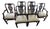 Baker Chippendale-Inspired Mahogany Pretzel Back Dining Chairs. Two Arm Chairs and Four Side Chairs For Sale