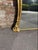 Antique English Gilt Hour Glass Ribbed Framed Overmantle Mirror, 19th Century For Sale - Image 5 of 8