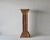 Vintage Bamboo Rattan Pedestal Column Plant Stand For Sale - Image 4 of 14