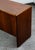 Mid Century Modern Desk Office Credenza Walnut 5 Drawer Wood File Vintage MCM For Sale - Image 10 of 11