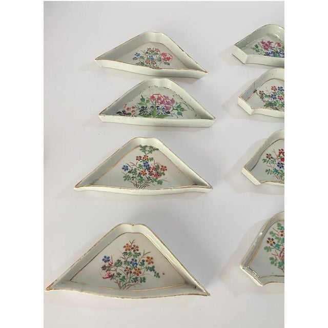 Wood Small Porcelain Serving Bowls in Wooden Box, China, 19th Century, Set of 10 For Sale - Image 7 of 13