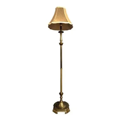 20th Century Brass Floor Lamp For Sale - Image 5 of 5