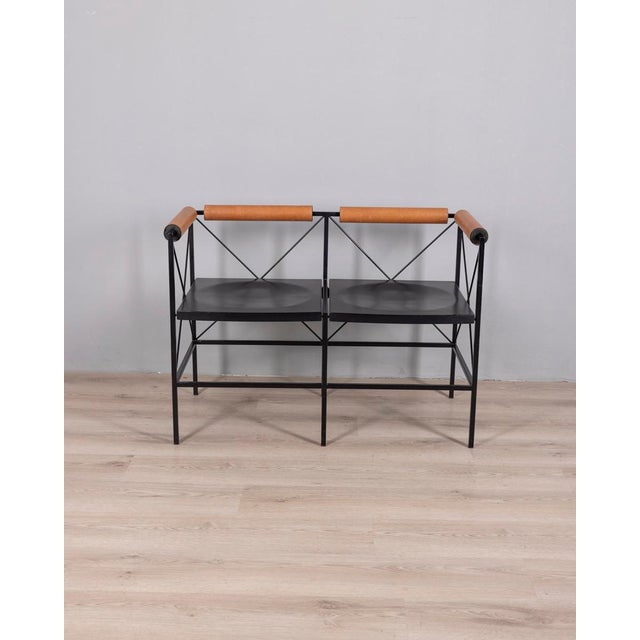 Vintage Lariana Bench by Marco Seveso and Gigi Trezzi for Felicerossi, 1980s For Sale - Image 12 of 12