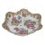 Antique French Porcelain Footed Hand Painted Bowl For Sale