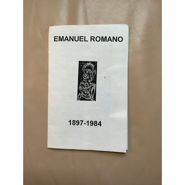 1960s Abstract Nude Painting by Emanuel Romano For Sale - Image 12 of 12