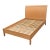 Full Size Baronet Furniture Solid Maple Panel Bed Frame For Sale
