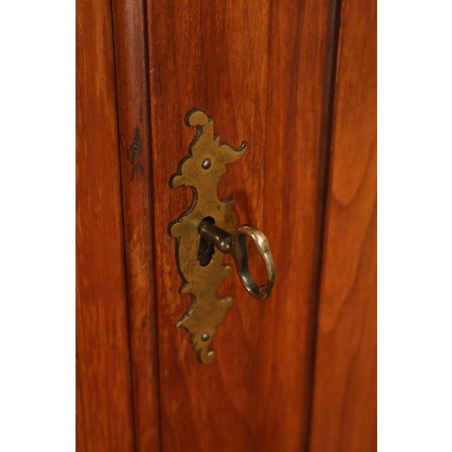 Henkel Harris Georgian Style Cherry Flip Top Server Cabinet For Sale - Image 13 of 18