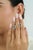 1.46ct Blue Sapphire & Diamond Double Halo Art Deco Earrings in 14k Gold- A Pair For Sale - Image 11 of 16
