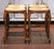 Add timeless French country charm to a kitchen island or breakfast counter with this elegant set of four Louis XV-style...