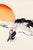 Japanese Flying Crane by Kōno Bairei, Vintage Japanese Art Print Reproduction, 24" X 16" For Sale - Image 3 of 9