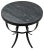 Not Yet Made - Made To Order NOIR Byron Side Table in Black Metal with Marble For Sale - Image 5 of 7