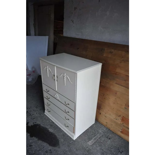 Mid-Century Painted Dresser For Sale - Image 4 of 6