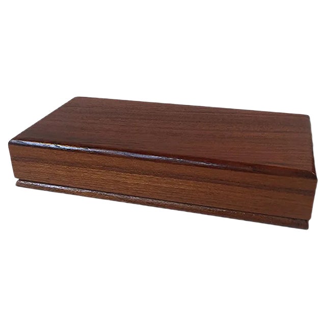 Mid-Century Danish Teak Box, 1960s For Sale