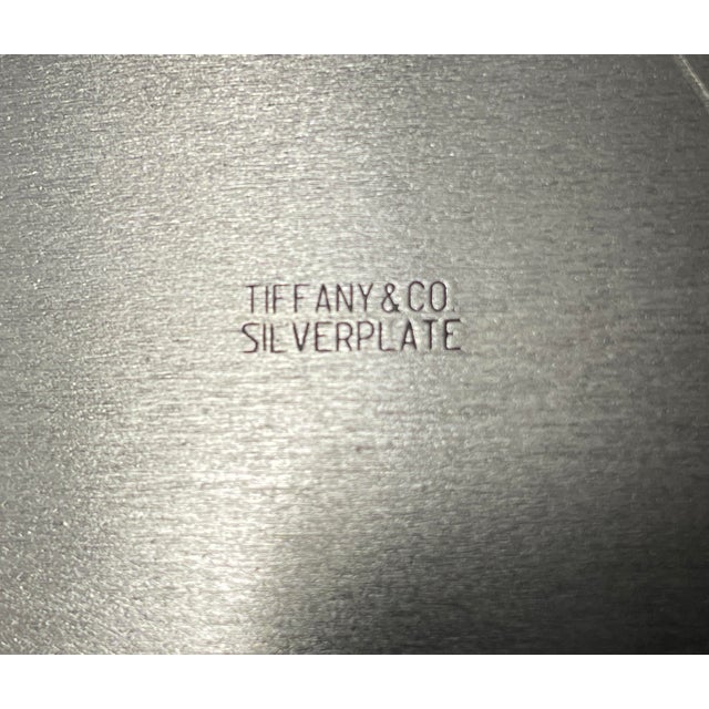 1920s Tiffany & Company Paul Revere Fluted Panel Silverplate Tea Set For Sale - Image 10 of 12