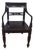Andrianna Shamaris Espresso Colonial Chair For Sale