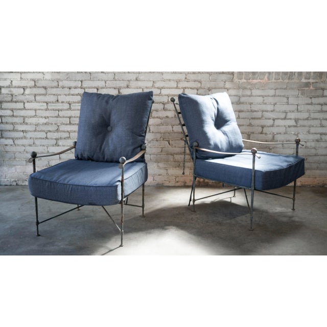 Vintage Mario Papperzini for Salterini Adjustable 'Amalfi' Lounge Chairs, C. 1960s. For Sale - Image 18 of 18