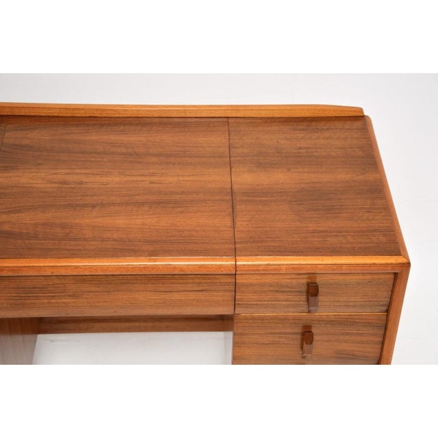Vintage Walnut Dressing Table from Heals, 1950 For Sale - Image 11 of 16