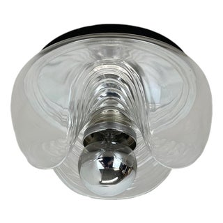 Wave Wall Light from Peill & Putzler, Germany, 1970s For Sale