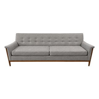 Richardson Nemschoff Mid-Century Modern Sofa Grey For Sale