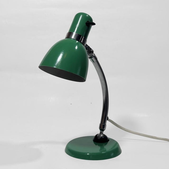 Mid-Century Modern Vintage Swedish Table Lamp from Bröderna Malmströms Metallvarufabrik, 1950s For Sale - Image 3 of 13