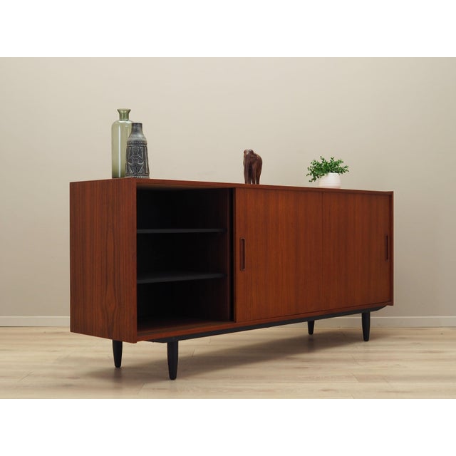 Wood Danish Teak Sideboard, 1970s For Sale - Image 7 of 18
