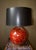 1970s Karl Springer Geodesic Ball Lamp — Burnt Red For Sale - Image 15 of 16
