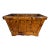 Vintage Burnt Bamboo Planter Decor For Sale