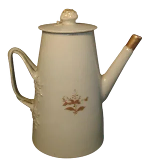 18th Century Chinese Export Porcelain American Federal Market Lighthouse Coffee Pot