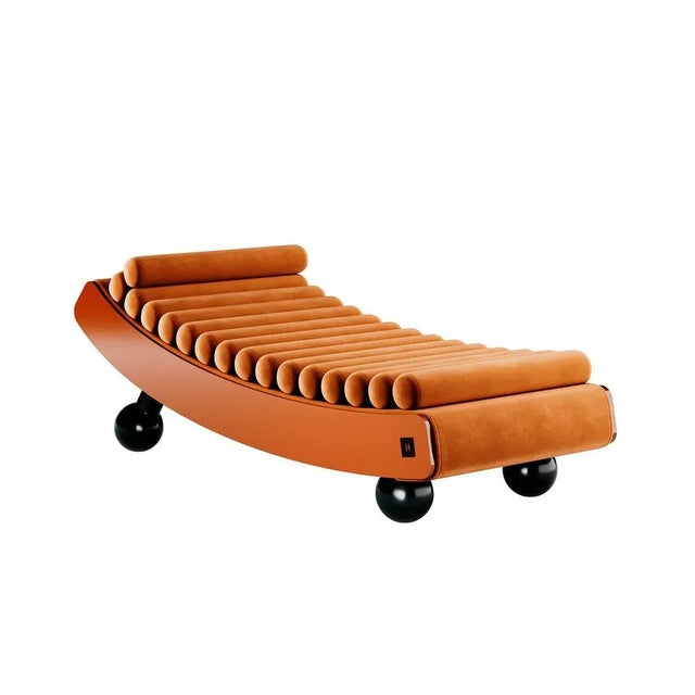Mid-Century Modern Mykonos Daybed by HOMMÉS Studio For Sale - Image 3 of 3
