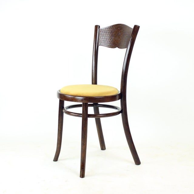 Vintage Czechoslovakia Bentwood Chair, 1940s For Sale - Image 14 of 14