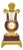 Early 19th Century Very Fine Charles X Imperial Porphyry Lyre Clock For Sale