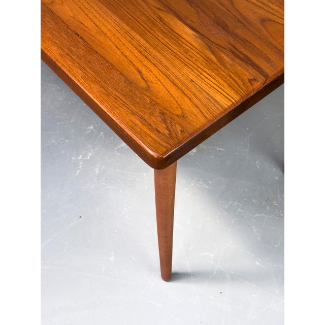 Vintage Teak Desk with Drawers, 1960s For Sale - Image 18 of 18