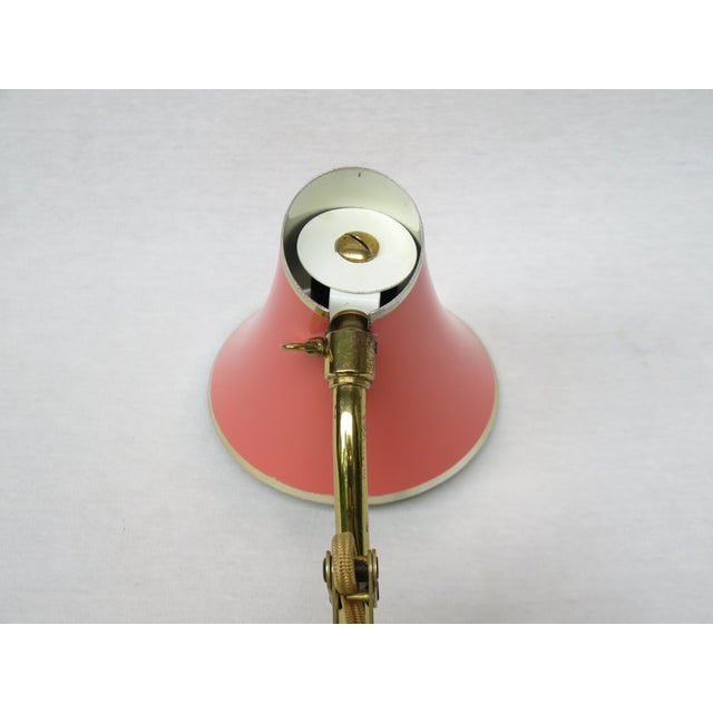 Mid-Century Aluminum and Brass Scissor Lamps, 1950s, Set of 2 For Sale - Image 14 of 18