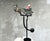 Vintage Metal Kinetic Sculpture with Santa Sleigh and Reindeer, 1950s For Sale - Image 11 of 13
