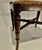 Antique English Hardwood Footstool, Aesthetic Movement Embossed Leather Circa 1880 For Sale - Image 11 of 13