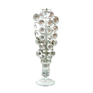 Crystal Glass Table Lamp from Bakalowits Vienna, 1960s For Sale