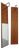 Large Teak Wardrobe with Mirror by Kai Kristiansen for Vildbjerg Møbelfabrik, Denmark, 1960s, Set of 2 For Sale
